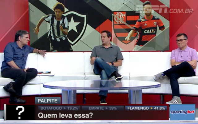 Quem leva? BB na Veia discute o clássico de domingo entre Botafogo e Flamengo