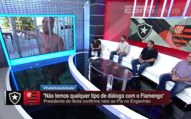 Para presidente do Flamengo, teria sido pior cancelar clássico horas antes do início