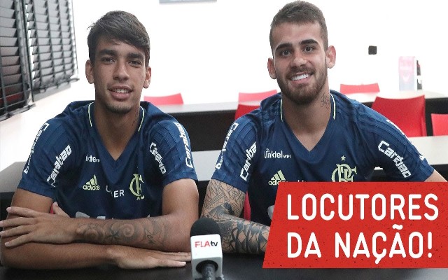 Paquetá e Vizeu viram locutores na Fla TV