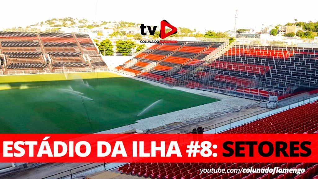 Informações detalhadas dos setores do Estádio da Ilha