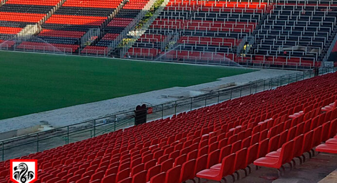 Confira! Novas fotos desta sexta do Estádio da Ilha