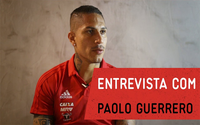 Guerrero concede entrevista em espanhol para a Fla TV