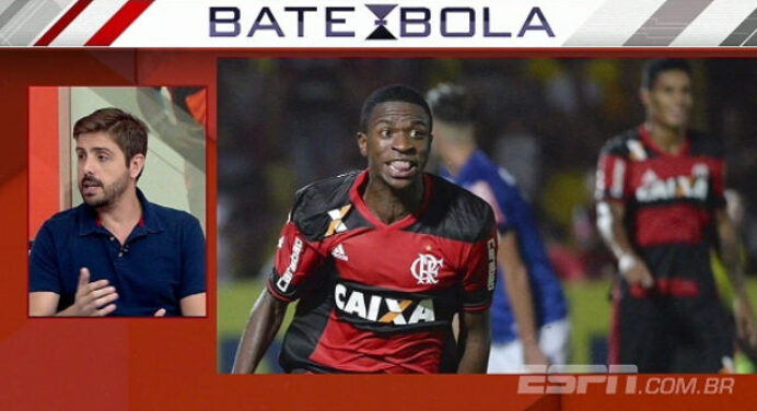 Nicola: “A ideia do Flamengo é segurar Vinícius Júnior até o mundial sub-17”