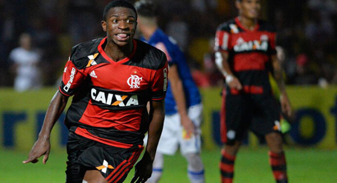 Flamengo confirma a venda de Vinicius Junior para o Real Madrid