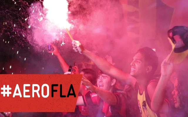 Video: #AeroFla – Mais um show da Nação no Santos Dumont!