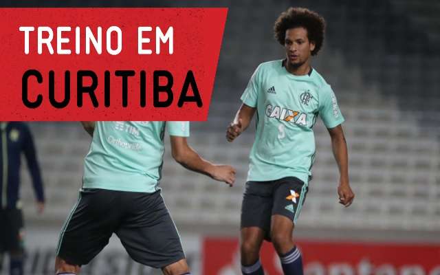 Veja como foi o último treino do Flamengo antes de enfrentar o Atlético-PR