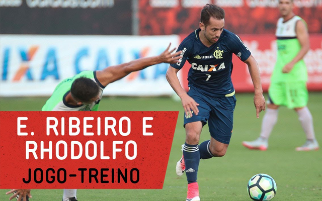 Confira os lances de E. Ribeiro e Rhodolfo no jogo-treino