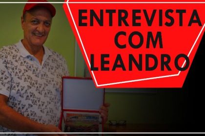 ENTREVISTA COM LEANDRO: "O MEU LEMA É FLAMENGO ATÉ MORRER"