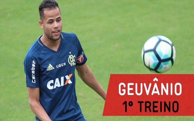 Vídeo: Veja como foi o primeiro treino de Geuvânio no CT