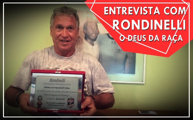 Entrevista com Rondinelli, o “Deus da Raça”