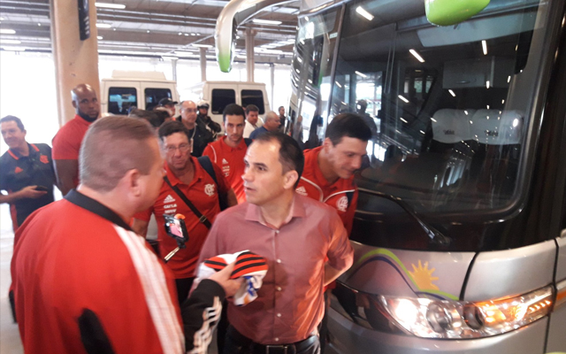 Flamengo chega ao Mineirão para enfrentar o Cruzeiro