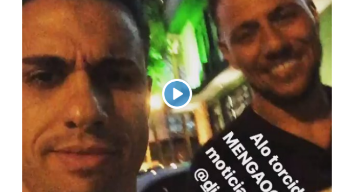 Amigo de Diego Alves posta vídeo enigmático: “Será? O Manto Sagrado?”