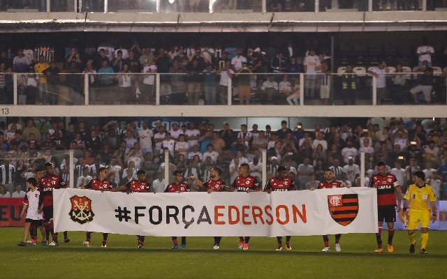 Santos x Flamengo – Imagens da partida