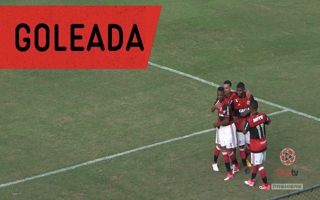 Vídeo: Gols – Flamengo 6 x 0 Goias – Campeonato Brasileiro SUB-20