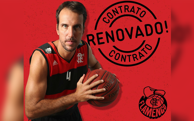 Ídolo do basquete, Marcelinho renova com o Flamengo