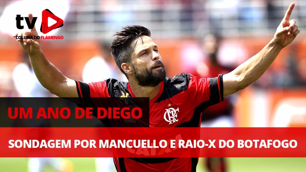 Um ano de Diego, Mancuello e raio-x do Bota; interaja no #ResenhaAoVivo