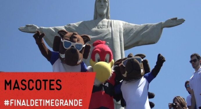 Vídeo: Mascotes na #FinalDeTimeGrande