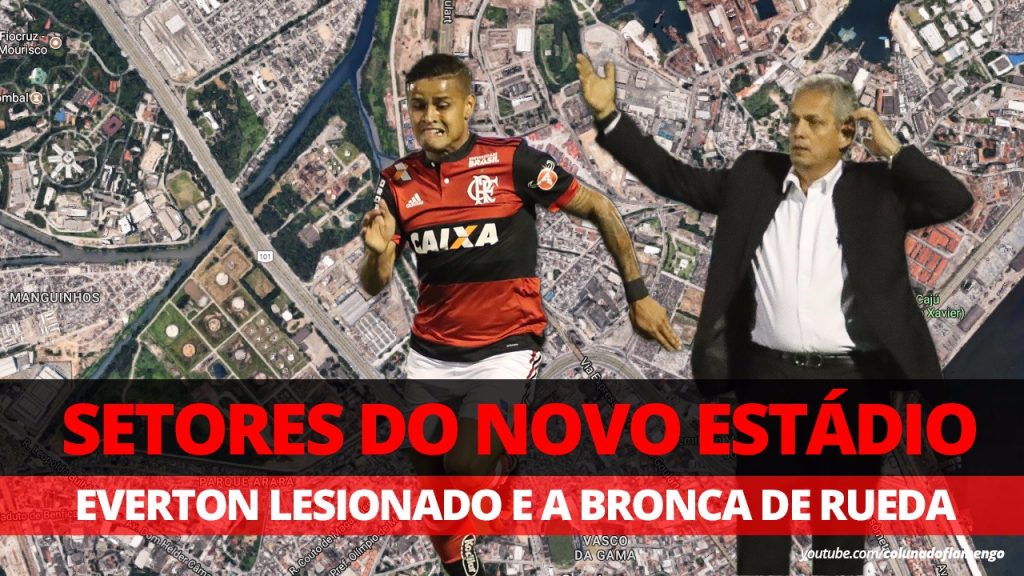 Setores do novo estádio, Everton lesionado e bronca do Rueda; interaja no #ResenhaAoVivo