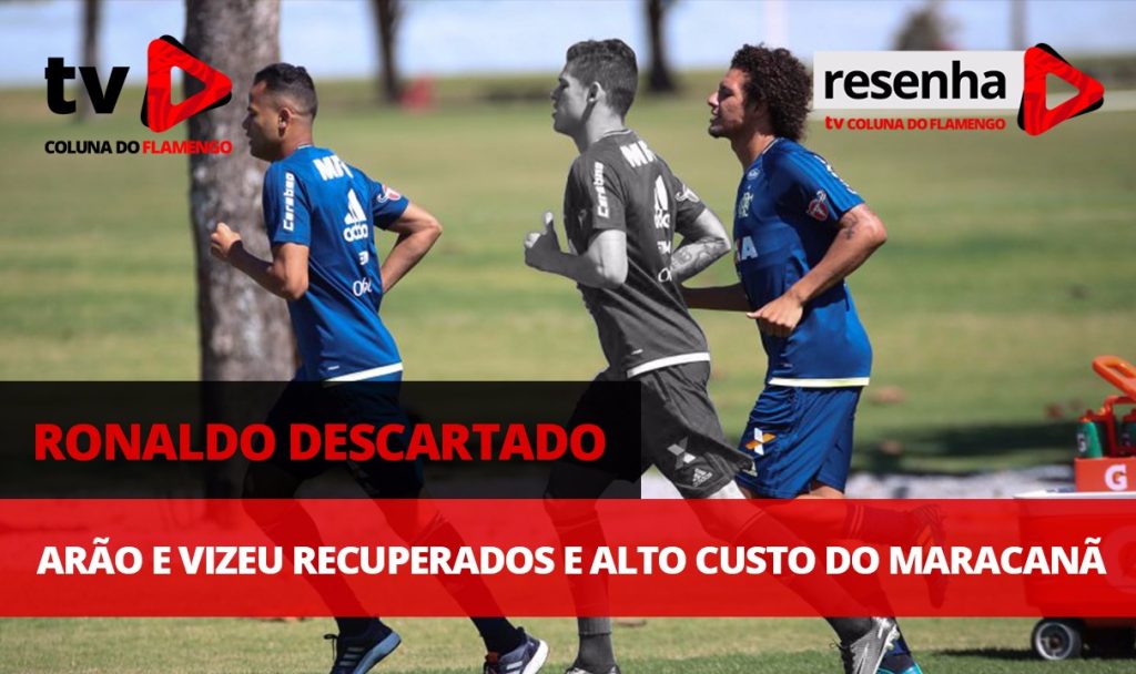 Ronaldo descartado, atletas recuperados e Maracanã; interaja no #ResenhaAoVivo