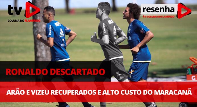 Ronaldo descartado, atletas recuperados e Maracanã; interaja no #ResenhaAoVivo