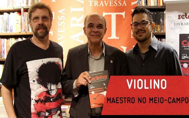 Vídeo: Lançamento do livro “Carlinhos Violino: um maestro no meio-campo Rubro-Negro”