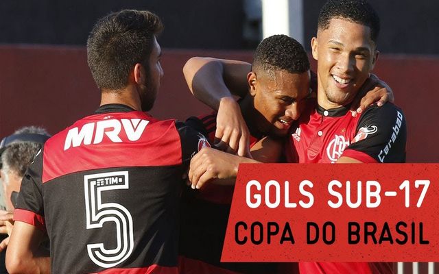 Vídeo: Gols! Copa do Brasil Sub-17 | Flamengo 5×2 Santos