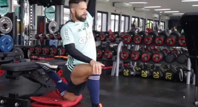 Vídeo: Flamengo conclui preparação para a decisão no Ninho do Urubu