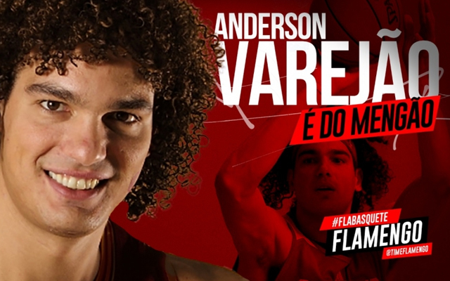 Fla faz anúncio oficial de Anderson Varejão para o basquete