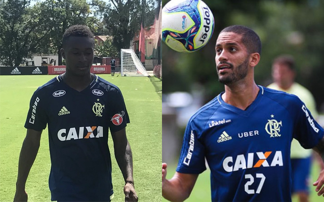 Marlos Moreno e Rômulo devem ser novidades em próximo jogo do Fla