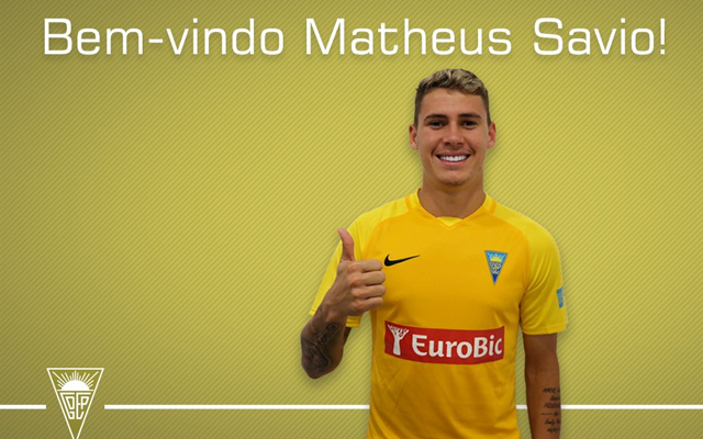 Estoril comemora contratação e realiza anúncio de Matheus Sávio