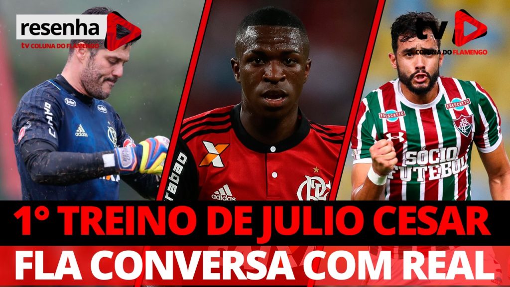 #ResenhaAoVivo: Primeiro treino de Julio Cesar, conversa com Real Madrid e Henrique Dourado