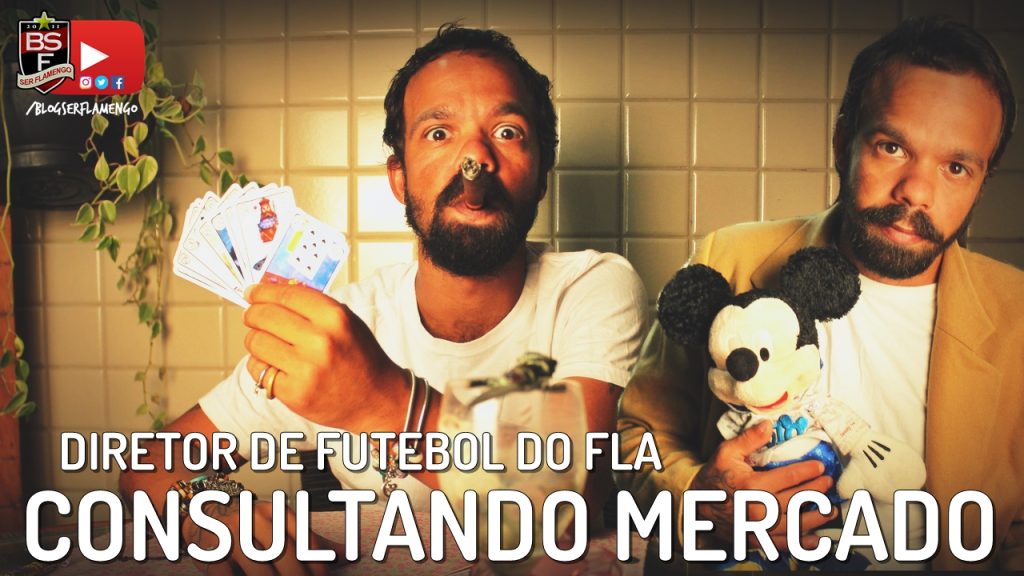 Vídeo paródia: Diretor de Futebol do Flamengo consulta o mercado