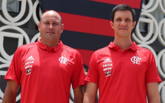 Conheça o auxiliar técnico Mauricio Barbieri e o preparador de goleiros Rogério Maia