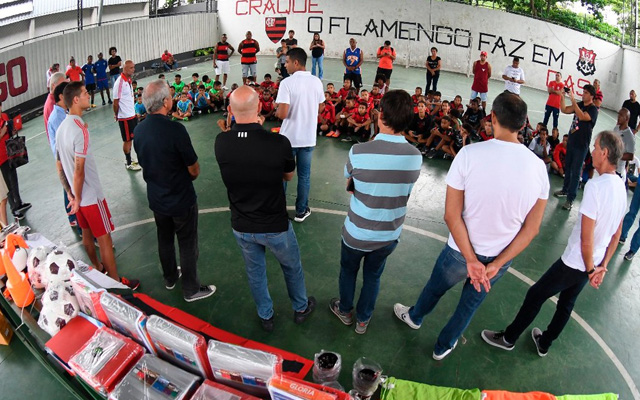 Flamengo e River Plate se unem em ação solidária