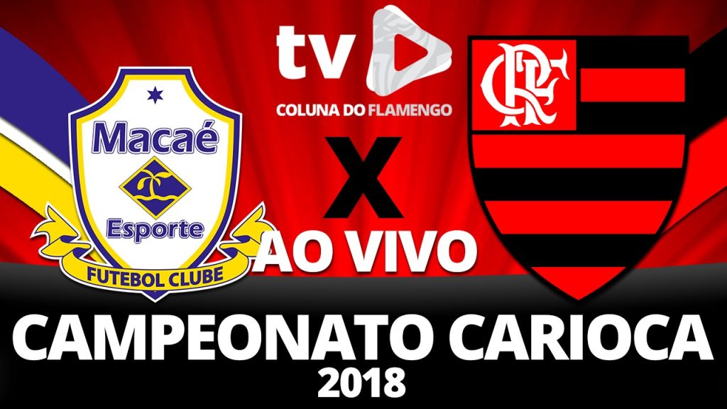 Acompanhe Macaé x Flamengo ao vivo com a TV Coluna do Flamengo