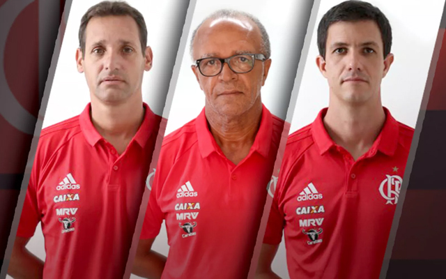 GE: “Os três mosqueteiros do Flamengo: estilo, idade e sotaques a serviço de Carpegiani”