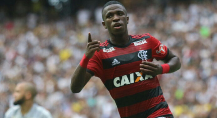Vinicius Jr marca duas vezes, Diego ‘faz as pazes’ com a torcida e Flamengo goleia o Ceará