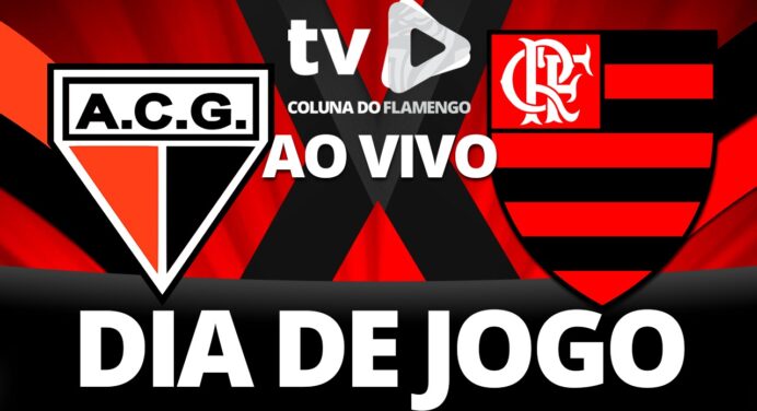 Acompanhe Atlético-GO x Flamengo ao vivo com a TV Coluna do Flamengo