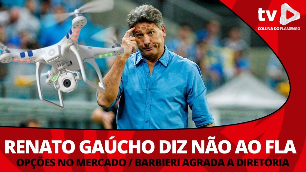 #ResenhaAoVivo: “Resposta negativo de Renato, opções de treinadores no mercado e possível efetivação de Barbieri”