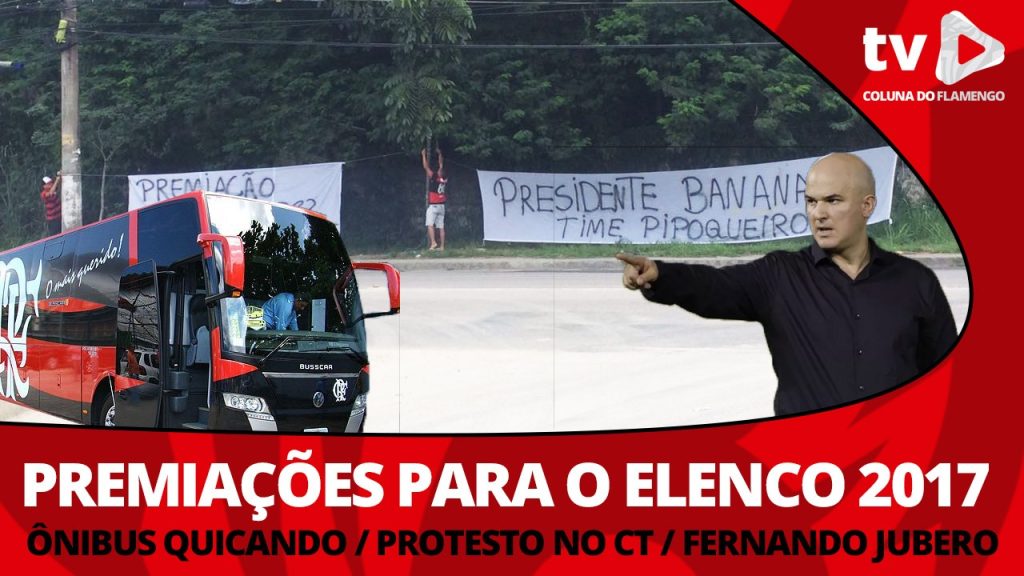 #ResenhaAoVivo: “Premiação para o elenco de 2017, ônibus do Fla, protestos e novo técnico”