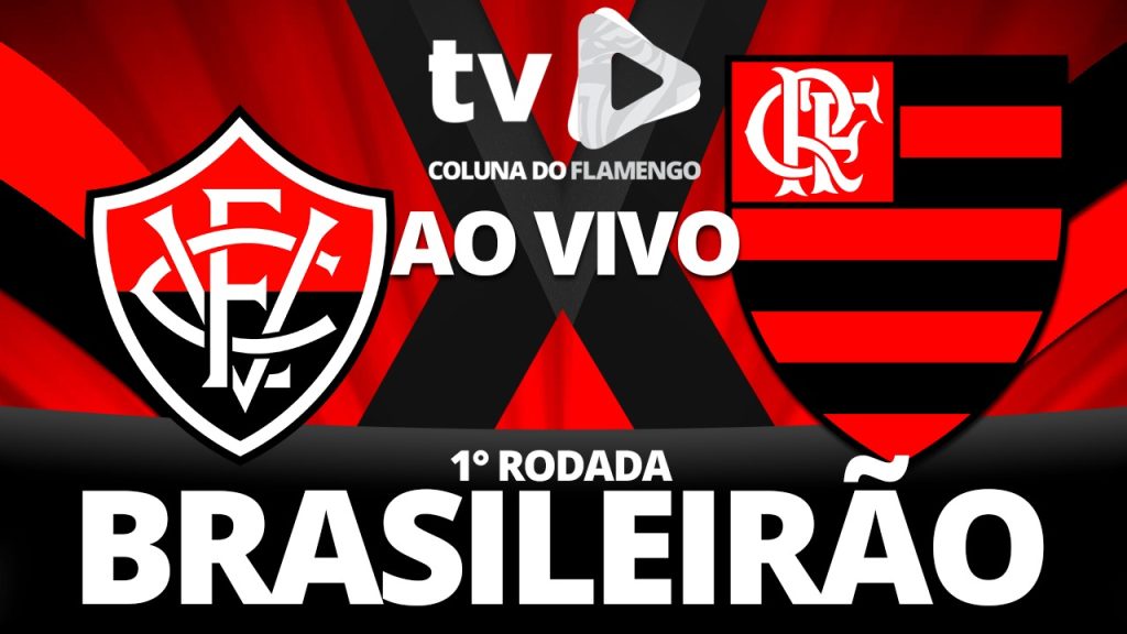 Acompanhe Vitória x Flamengo ao vivo com a TV Coluna do Flamengo