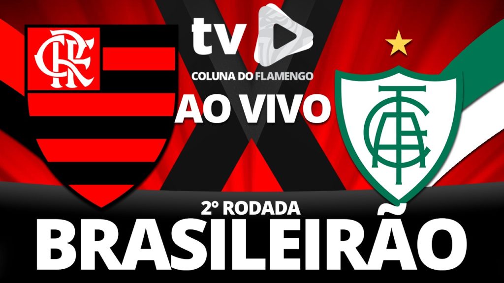 Assista Flamengo x América-MG ao vivo com a TV Coluna do Flamengo