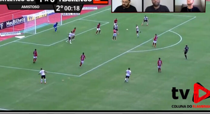 Assista os gols da partida com narração de Rafael Penido
