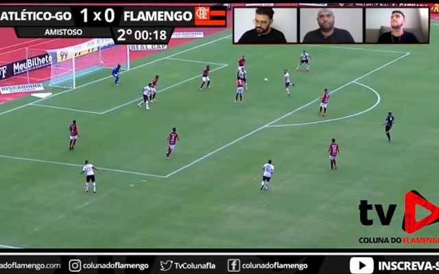 Veja os gols do Flamengo com narração exclusiva da TV Coluna do Flamengo