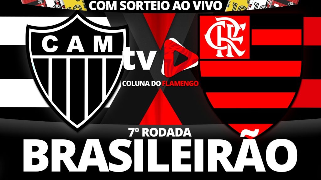 Assista Atlético-MG x Flamengo ao vivo com a TV Coluna do Flamengo