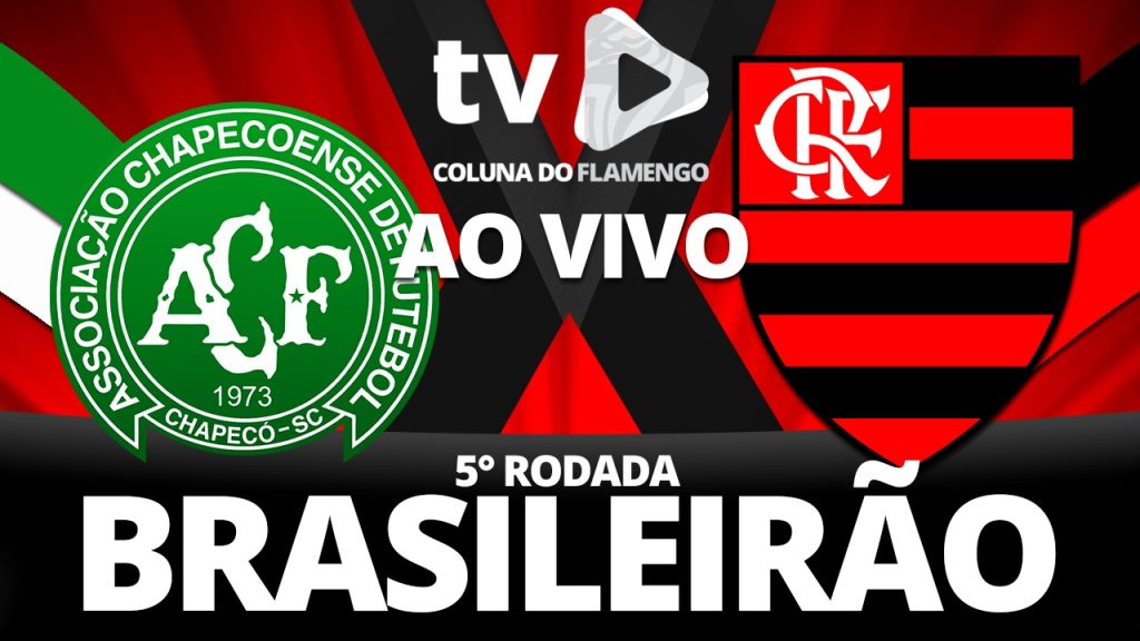 Assista Chapecoense x Flamengo ao vivo com a TV Coluna do Flamengo