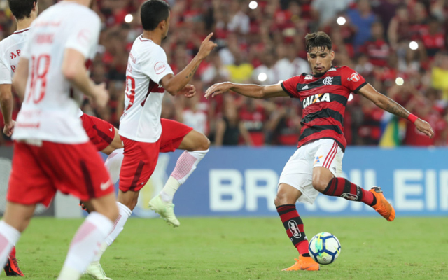 Flamengo é o quarto time com mais finalizações certas no Brasileirão