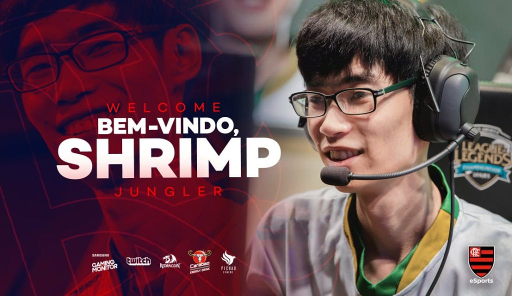 Fla anuncia sul-coreano “ShrimP”, novo caçador da equipe de League of Legends