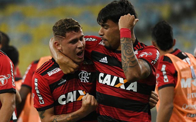 Base do Fla é responsável por mais da metade dos gols do time no Brasileirão