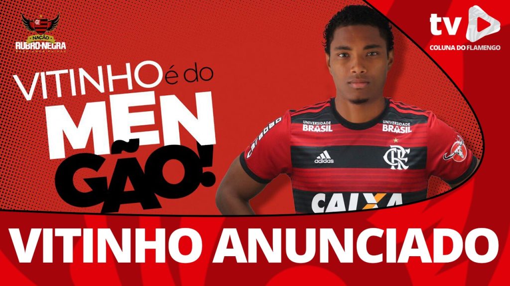 Vitinho anunciado oficialmente: confira todos os detalhes da chegada do jogador no #ResenhaAoVivo